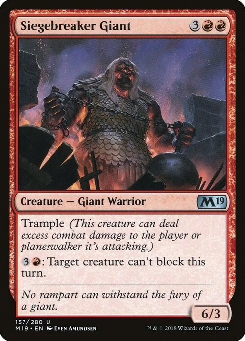 Siegebreaker Giant Card Front