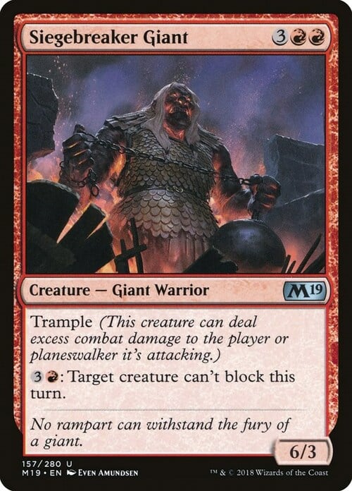 Siegebreaker Giant Card Front