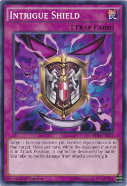 Intrigue Shield Card Front