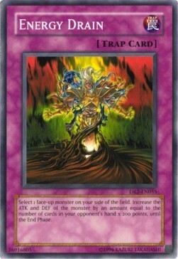 Energy Drain Card Front