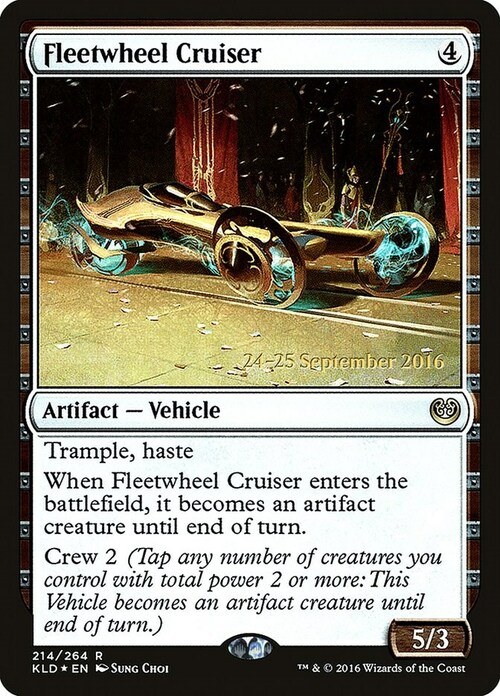Fleetwheel Cruiser Card Front