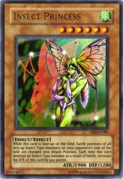 Insect Princess Card Front