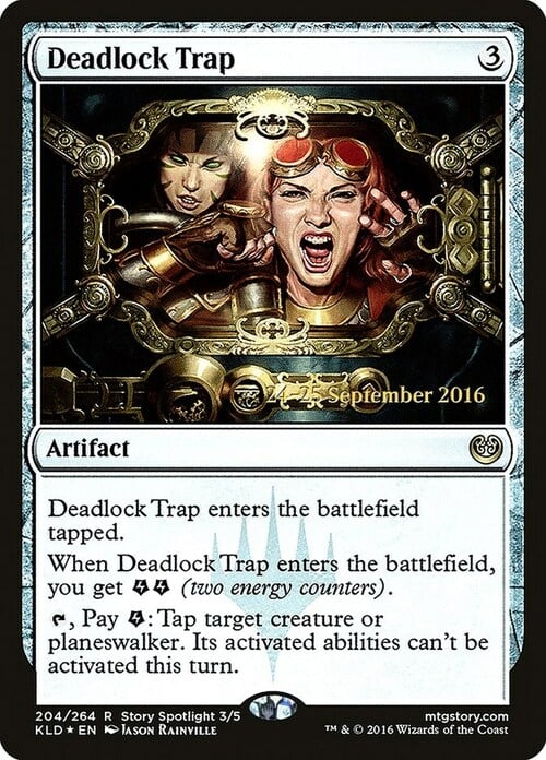 Deadlock Trap Card Front