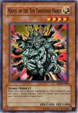 Manju of the Ten Thousand Hands Card Front