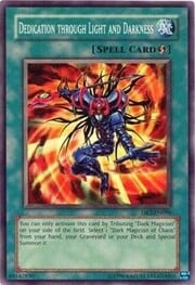 Dedication through Light and Darkness · Super Rare 096