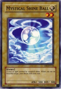 Mystical Shine Ball Card Front