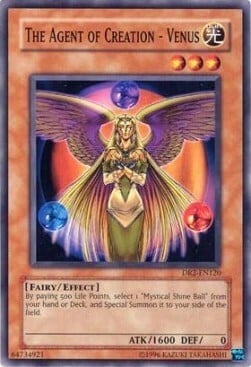 The Agent of Creation - Venus Card Front