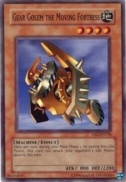 Gear Golem the Moving Fortress Card Front