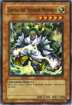 Zaborg the Thunder Monarch Card Front