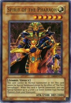 Spirit of the Pharaoh Card Front