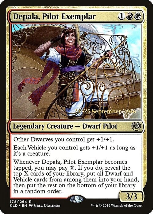 Depala, Pilot Exemplar Card Front