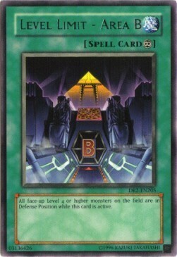 Level Limit - Area B Card Front