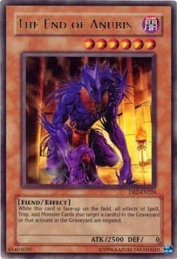 The End of Anubis Card Front
