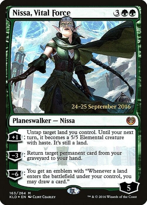 Nissa, Vital Force Card Front