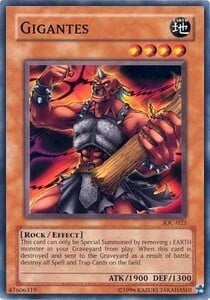 Gigantes Card Front