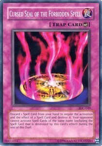 Cursed Seal of the Forbidden Spell Card Front