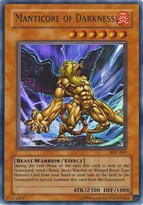 Manticore of Darkness Card Front
