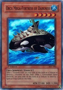 Orca Mega-Fortress of Darkness Card Front