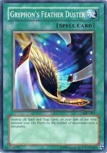 Gryphon's Feather Duster Card Front