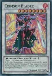Crimson Blader · Super Rare 008
