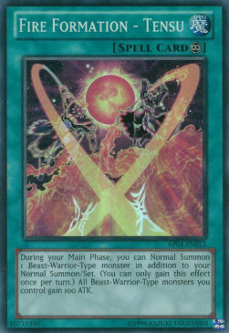 Fire Formation - Tensu Card Front