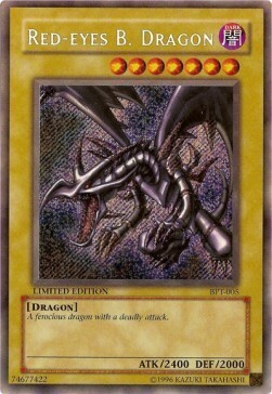 Red-Eyes B. Dragon Card Front