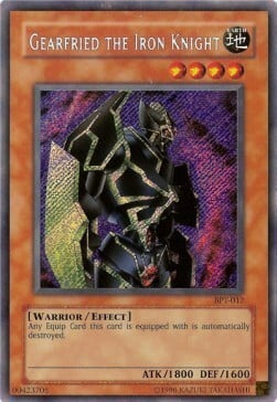 Gearfried the Iron Knight Card Front