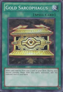 Gold Sarcophagus Card Front