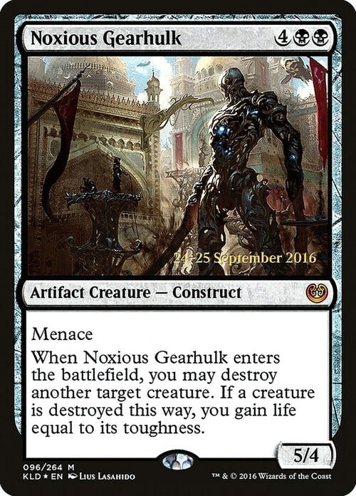 Noxious Gearhulk Card Front