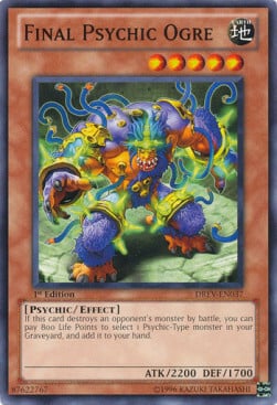 Final Psychic Ogre Card Front