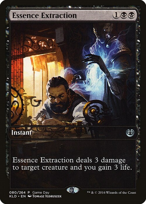 Essence Extraction Card Front