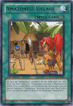 Amazoness Village Card Front