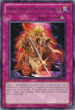 Amazoness Willpower Card Front