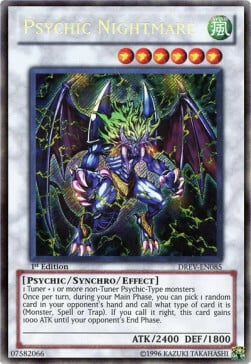 Psychic Nightmare Card Front