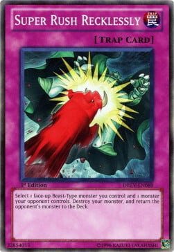 Super Rush Recklessly Card Front