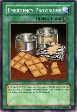 Emergency Provisions Card Front