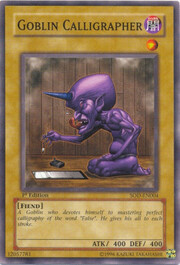 Goblin Calligrapher · Common 004