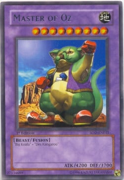 Master of Oz Card Front