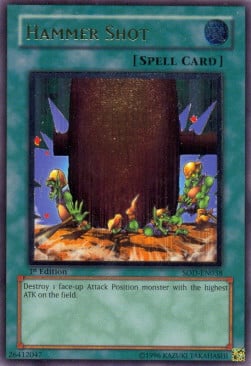 Hammer Shot Card Front