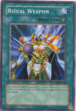 Ritual Weapon Card Front