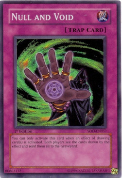 Null and Void Card Front