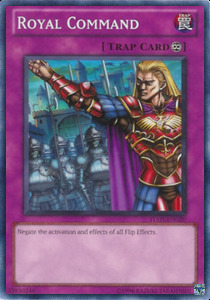 Royal Command Card Front