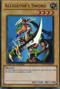 Alligator's Sword Card Front