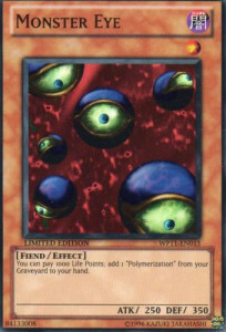 Monster Eye Card Front