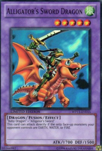Drago Spada dell'Alligatore Card Front