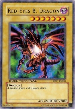 Red-Eyes B. Dragon Card Front