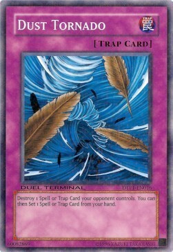 Dust Tornado Card Front