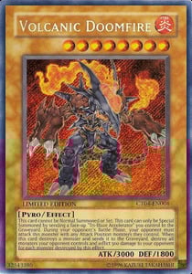 Volcanic Doomfire Card Front