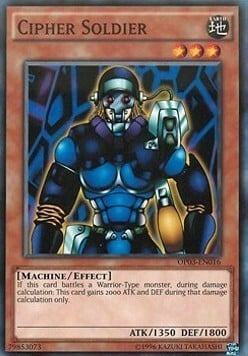 Cipher Soldier Card Front