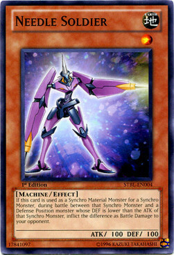 Needle Soldier Card Front